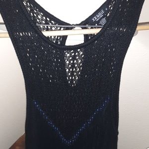 ♥️Sexy Fringed sweater Tank♥️